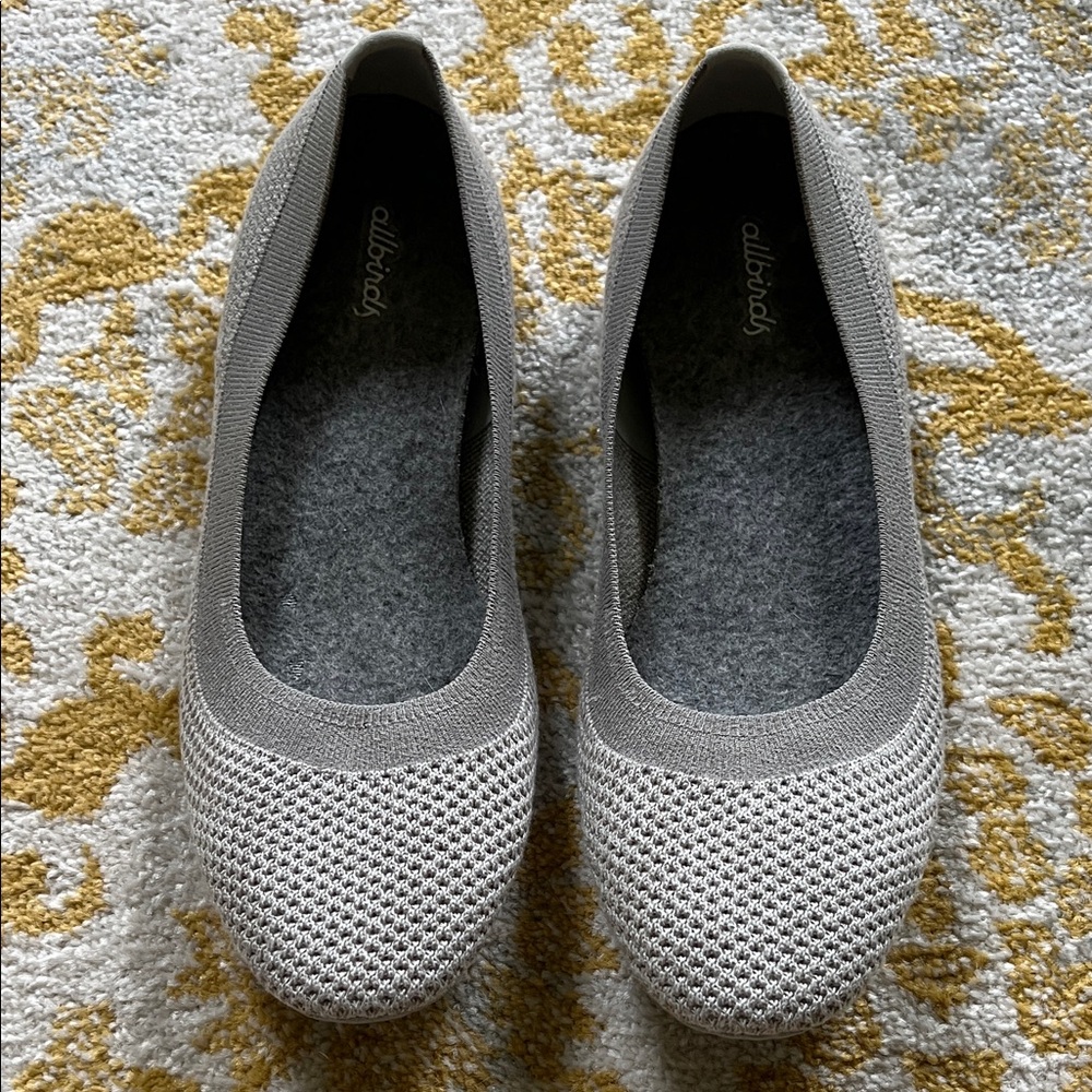 Allbirds Women's Tree Breezers size 10 Fog color